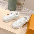 LV 25 Buttersoft Sneakers White Calfskin 576989