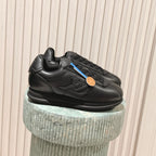 LV 25 Buttersoft Sneakers Black Calfskin 576992