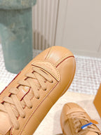 LV 25 Buttersoft Sneakers Yellow Brown Calfskin 576993