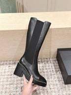 CC 25SS High Boot Black Calfskin 431721