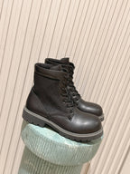 LV Boot Ranger Boots Black Cotton & Cowhide 556604