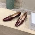 CD M  Pump 4cm Brown Crocodile-Printed Calfskin 694199