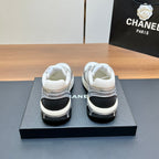 CC Sneaker In White Mesh Fabric Print Logo 149838