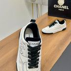 CC Sneaker 25mm In White Soft Denim 149496