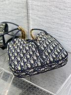 meidum cd nolita 27cm blue oblique jacquard