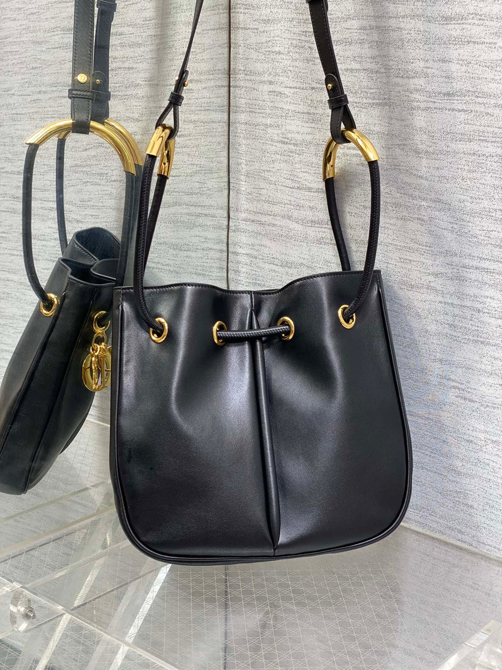 meidum cd nolita 27cm black calfskin