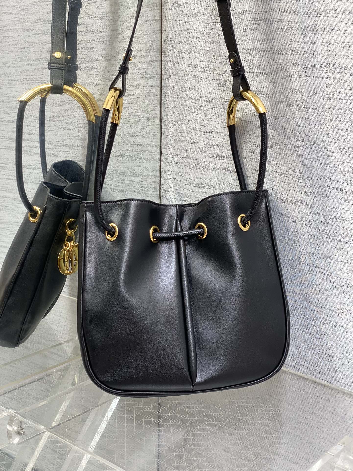 meidum cd nolita 27cm black calfskin