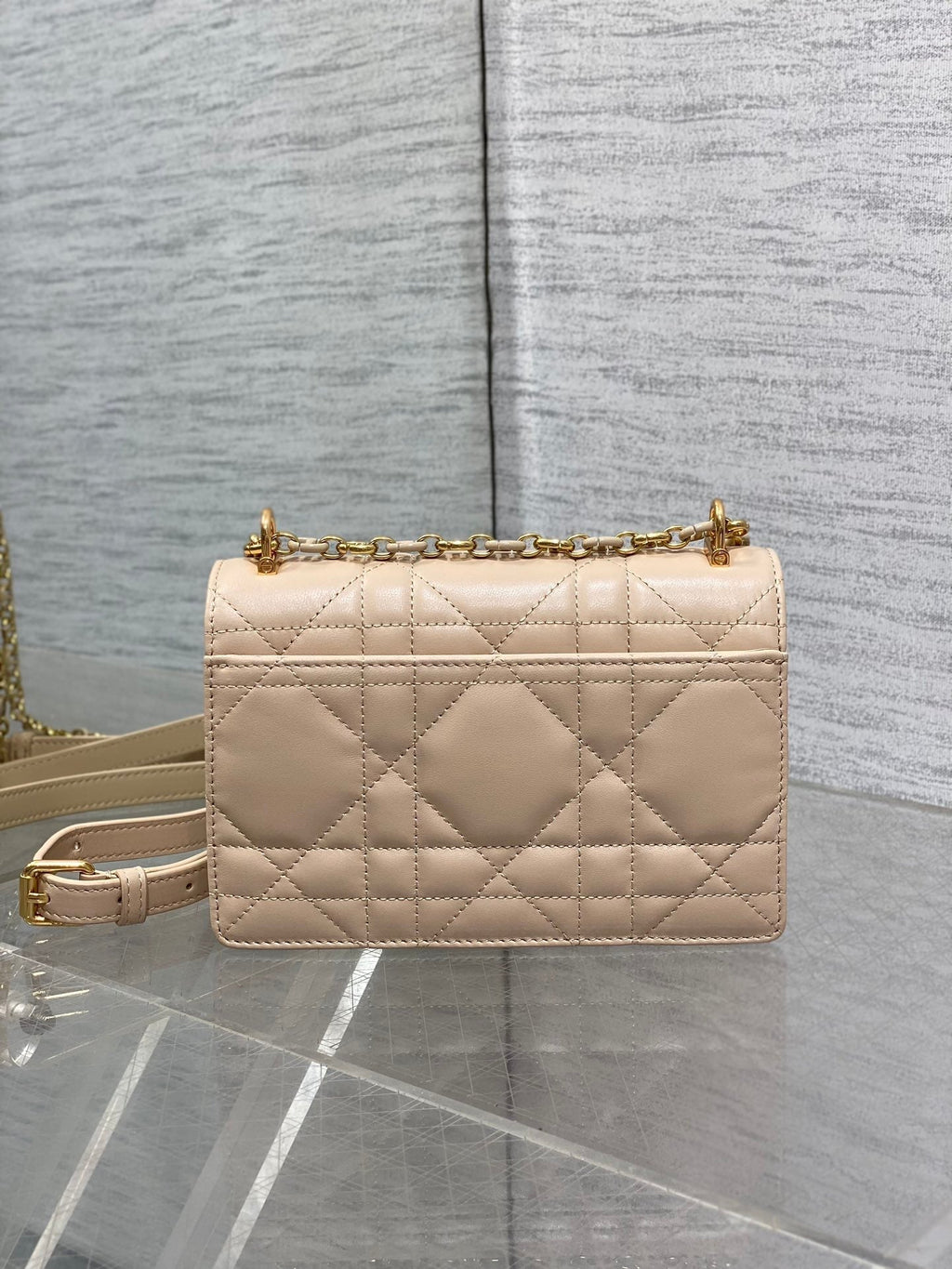 CD Miss Caro 17 Bag Desert Taupe Calfskin 226498