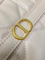 MISS CARO CIGALE MINI 24 BAG IN POWDER PINK MACROCANNAGE LAMBSKIN