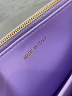 CD Miss Caro 17 Bag Purple Calfskin 229250