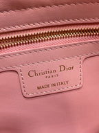 Dior 2025 Bow Bag 28cm Pink Leather 272507