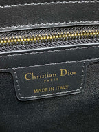 Dior 2025 Bow Bag 28cm Black Leather 272519