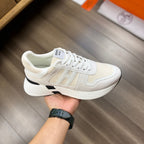 HM THICK - SOLE SNEAKER WHITE FABRIC