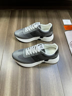 HM TRAIL SNEAKER GRAY CALFSKIN