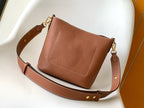 LV Lock and Walk Bag Brown Gold Cowhide 241222