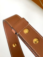 LV Lock and Walk Bag Brown Gold Cowhide 241222
