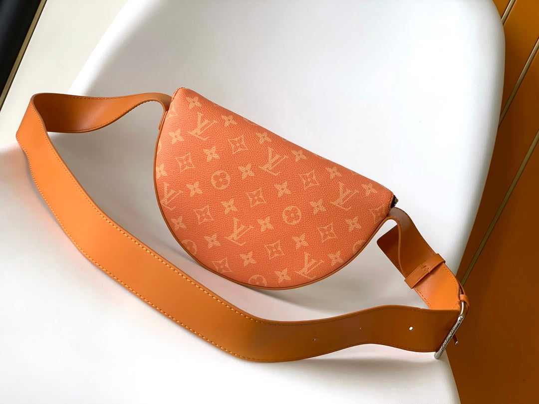 LV Moon Crossbody Bag 24.5 Orange Monogram Canvas