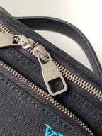 LV M13961 Rush Bumbag Black LV Blason Denim & Cowhide
