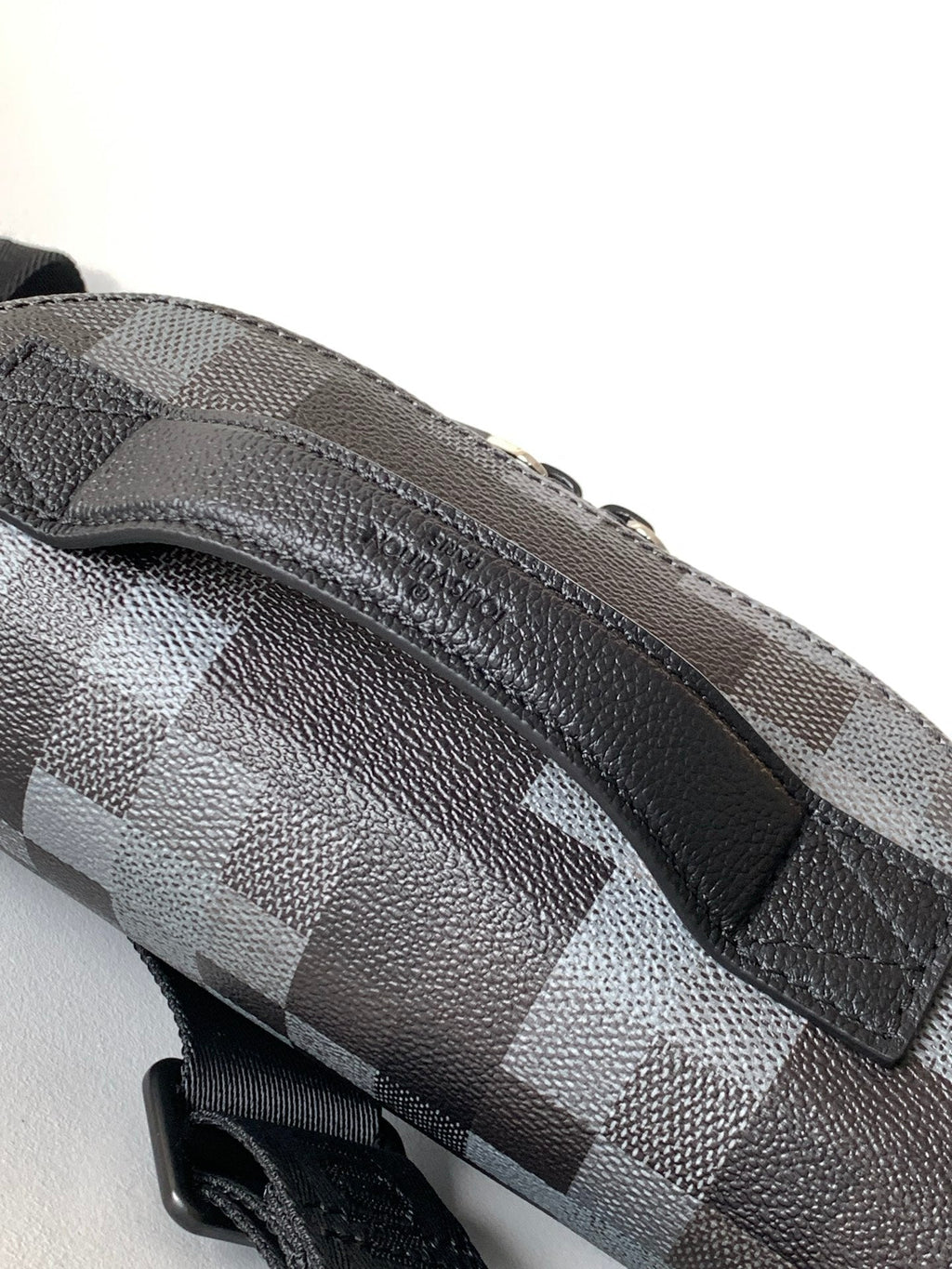 LV M14920 Rush Bumbag Black Damoflage Black Canvas & Cowhide