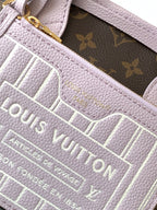 Neverfull 24 Bandoulière Inside Out BB Misty Lilac Calfskin