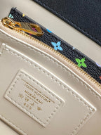 LV x TM Capucines Mini 21cm Black Taurillon Cowhide & Metallic Studs GHW