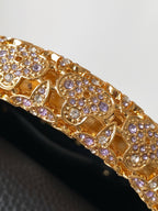 LV Capucines Mini Bedazzled Flower Handle Black Taurillon leather