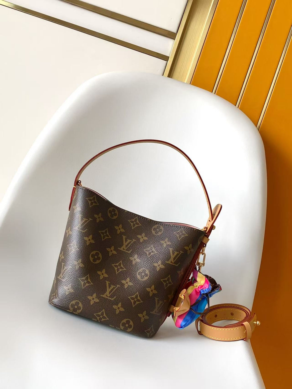 LV M26642 All In BB Brown Monogram Coated Canvas