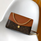 LV M26398 Saint Germain BB Brown Monogram Leather & Coated Canvas