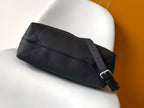 LV Steamer 30 Handbag Black Calfskin