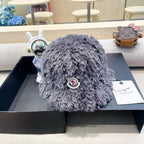 BUCKET HAT IN SLATE GRAY FLEECE 435041