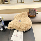 BUCKET HAT IN BISQUE BEIGE FLEECE 435043