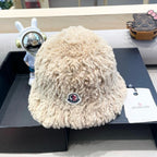 BUCKET HAT IN BISQUE BEIGE FLEECE 435043