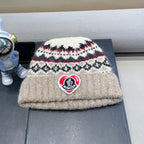 BEANIE HAT IN COLORFUL WOOL 438148