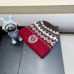 BEANIE HAT IN COLORFUL WOOL 438147