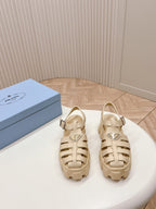 Pra Rubber Monolith Sandals 55 Beige
