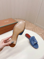 LP SUMMER CHARMS SANDALS IN AEGEAN SUEDE