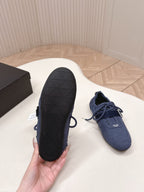 Prada 26s Casual Sneaker Dark Blue Canvas 644199
