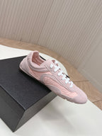 Prada 26ss German Training Light Pink Suede Re Nylon 644206