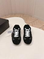Prada 26ss German Training Black Suede Mesh 644215