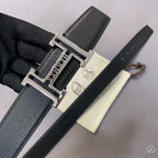 HM Buckle H Belt 38mm Calfskin 187197