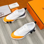 HM BOUNCING SNEAKER WHITE AND TIGER CANVAS