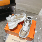 LV Run 55 Sneaker 50mm Brown Monogram Jacquard Fabric