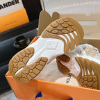 LV Run 55 Sneaker 50mm Brown Monogram Jacquard Fabric