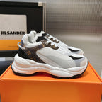 LV Run 55 Sneaker 50mm Brown Black Monogram Polyester Mesh Fabric