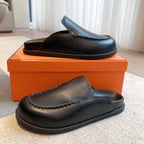 HM Men's 25 Johan Mule Black Sheepskin 582082