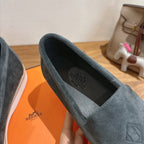 HM Impact Loafers Granite Gray Suede 526167