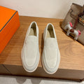 HM Impact Loafers Light Grey Suede 526170