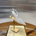 RC Slingback Shoe 7.5cm White Rhinestone Sheepskin 281985