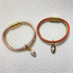 BVL Snaker Leather Cord Bracelet