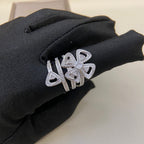 BVL Full Diamond Windmill Ring